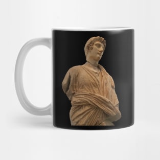 Statue of Roman Citizen Wearing Toga Vector Art Mug